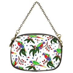 Seamless-pattern-with-parrot Chain Purse (one Side) by nate14shop