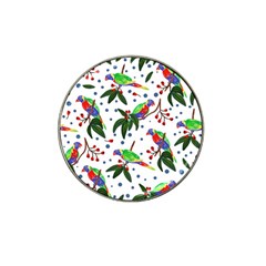 Seamless-pattern-with-parrot Hat Clip Ball Marker (10 Pack) by nate14shop