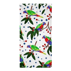 Seamless-pattern-with-parrot Shower Curtain 36  X 72  (stall)  by nate14shop