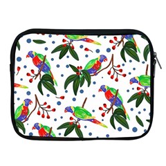 Seamless-pattern-with-parrot Apple Ipad 2/3/4 Zipper Cases by nate14shop