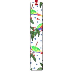 Seamless-pattern-with-parrot Large Book Marks by nate14shop