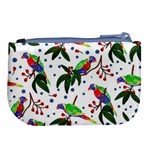 Seamless-pattern-with-parrot Large Coin Purse Back