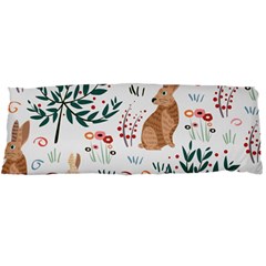 Seamless-pattern-with-rabbit Body Pillow Case Dakimakura (two Sides) by nate14shop