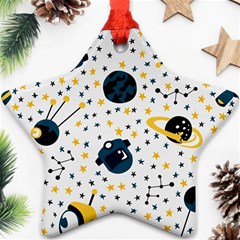 Seamless-pattern-with-spaceships-stars 002 Ornament (Star)