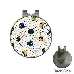 Seamless-pattern-with-spaceships-stars 002 Hat Clips with Golf Markers