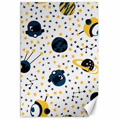 Seamless-pattern-with-spaceships-stars 002 Canvas 20  x 30 