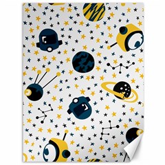 Seamless-pattern-with-spaceships-stars 002 Canvas 36  x 48 