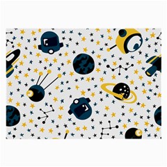 Seamless-pattern-with-spaceships-stars 002 Large Glasses Cloth