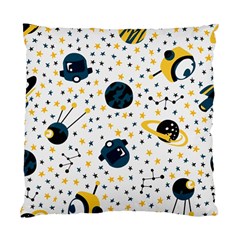 Seamless-pattern-with-spaceships-stars 002 Standard Cushion Case (One Side)