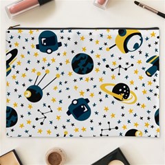 Seamless-pattern-with-spaceships-stars 002 Cosmetic Bag (XXXL)