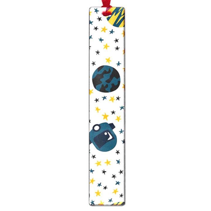 Seamless-pattern-with-spaceships-stars 002 Large Book Marks