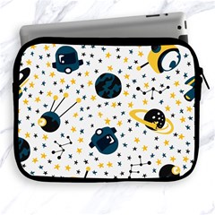 Seamless-pattern-with-spaceships-stars 002 Apple iPad 2/3/4 Zipper Cases