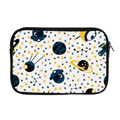 Seamless-pattern-with-spaceships-stars 002 Apple Macbook Pro 17  Zipper Case by nate14shop