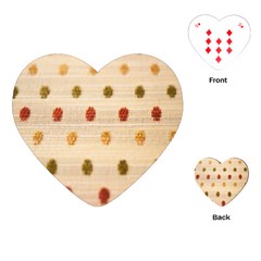 Tissue Playing Cards Single Design (heart) by nate14shop