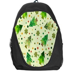 Hand Drawn Christmas Backpack Bag by nate14shop