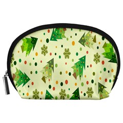 Hand Drawn Christmas Accessory Pouch (large) by nate14shop