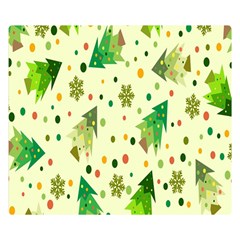 Hand Drawn Christmas Double Sided Flano Blanket (small)  by nate14shop