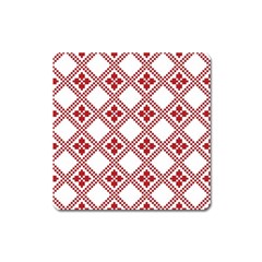 Christmas-pattern-design Square Magnet by nate14shop