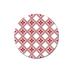 Christmas-pattern-design Magnet 3  (round) by nate14shop