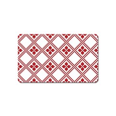 Christmas-pattern-design Magnet (name Card) by nate14shop