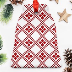 Christmas-pattern-design Ornament (bell) by nate14shop