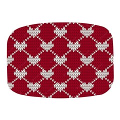 Christmas-seamless-knitted-pattern-background Mini Square Pill Box by nate14shop