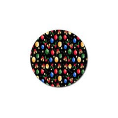 Gradient-christmas-pattern-design Golf Ball Marker (4 Pack) by nate14shop