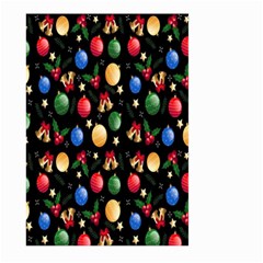 Gradient-christmas-pattern-design Large Garden Flag (two Sides) by nate14shop