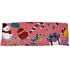 Hand-drawn-christmas-pattern-design Body Pillow Case (dakimakura) by nate14shop