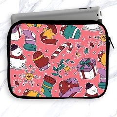 Hand-drawn-christmas-pattern-design Apple Ipad 2/3/4 Zipper Cases by nate14shop