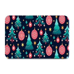 Hand-drawn-flat-christmas-pattern Plate Mats by nate14shop