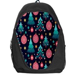 Hand-drawn-flat-christmas-pattern Backpack Bag by nate14shop