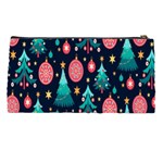 Hand-drawn-flat-christmas-pattern Pencil Case Back