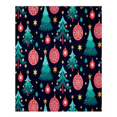 Hand-drawn-flat-christmas-pattern Shower Curtain 60  X 72  (medium)  by nate14shop