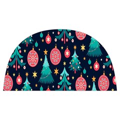 Hand-drawn-flat-christmas-pattern Anti Scalding Pot Cap