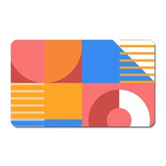 Geometric Series  Magnet (rectangular) by Sobalvarro