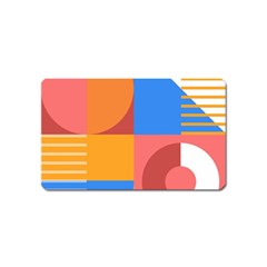 Geometric Series  Magnet (name Card) by Sobalvarro