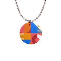 Geometric Series  1  Button Necklace by Sobalvarro