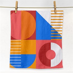 Geometric Series  Face Towel by Sobalvarro