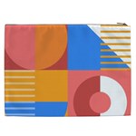 Geometric series  Cosmetic Bag (XXL) Back