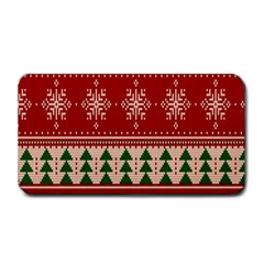 Knitted-christmas-pattern Medium Bar Mats by nate14shop