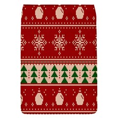 Knitted-christmas-pattern Removable Flap Cover (s) by nate14shop