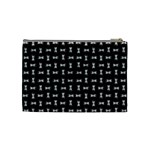 Fantasy Ethnic Caricature Motif Pattern Cosmetic Bag (Medium) Back