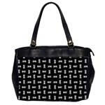 Fantasy Ethnic Caricature Motif Pattern Oversize Office Handbag (2 Sides) Front