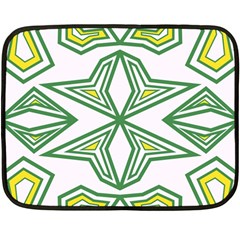 Abstract Pattern Geometric Backgrounds Double Sided Fleece Blanket (mini)  by Eskimos