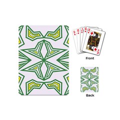 Abstract Pattern Geometric Backgrounds Playing Cards Single Design (mini)