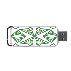 Abstract Pattern Geometric Backgrounds Portable Usb Flash (one Side) by Eskimos