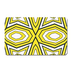 Abstract Pattern Geometric Backgrounds  Magnet (rectangular) by Eskimos