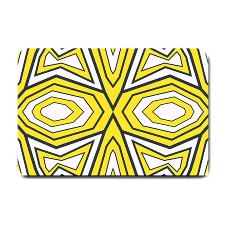 Abstract pattern geometric backgrounds  Small Doormat 