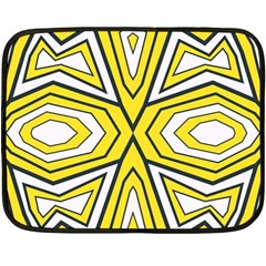 Abstract Pattern Geometric Backgrounds  Double Sided Fleece Blanket (mini)  by Eskimos